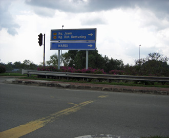 Road works