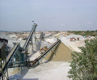 Aggregate stockpile