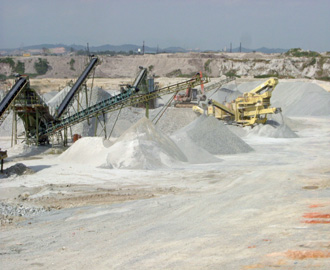 Quarry extraction
